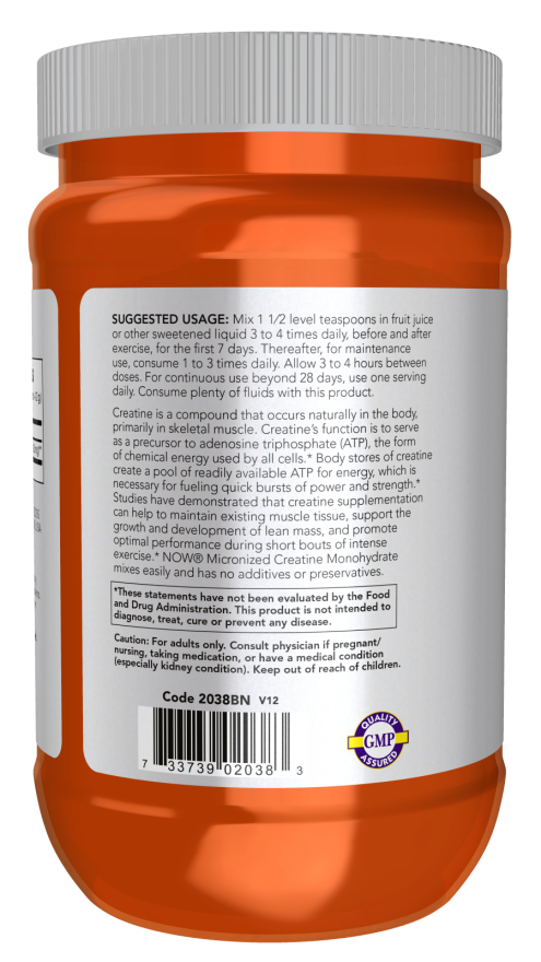 Now Creatine Monohydrate 500g