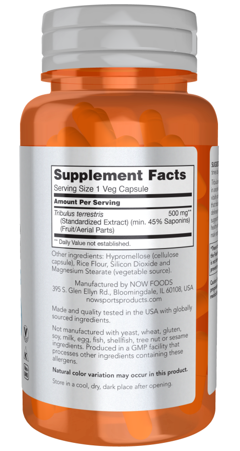 NOW Tribulus 500mg 100s
