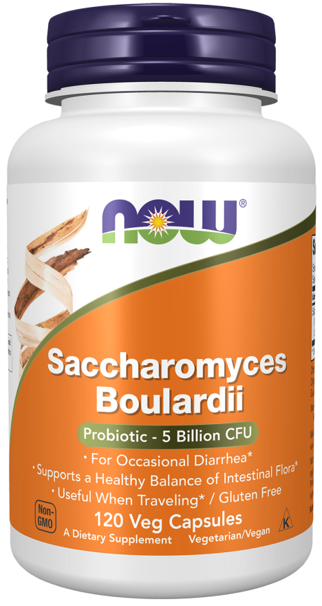 NOW Saccharomyces Boulardii Vcaps 60's