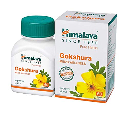 Himalaya Gokshura, 60 Tablets & Himalaya Speman Tablets - 60 Tablets-Improve stamina and vigour- testosterone levels and helps boost performance