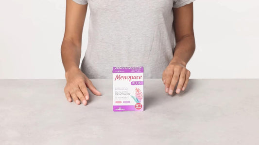 Vitabiotics Menopace Plus 56 tablets - Extra Menopause & Perimenopause Support with Sage & SOYA Isoflavones - UK's No.1 Menopause Supplement Brand