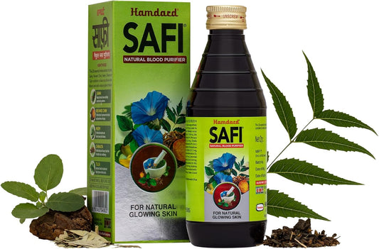 Hamdard Safi Syrup 500ml – Herbal Blood Purifier-Healthy & Glowing Skin | 100% Pure | Clears Stomach and Improves Liver Function