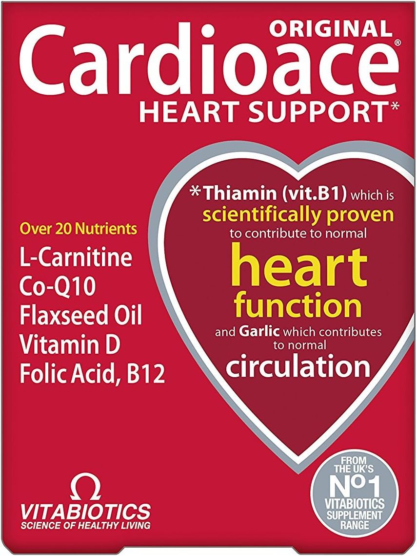 Vitabiotic - Cardioace | 30's -Supports heart health, normal blood circulation