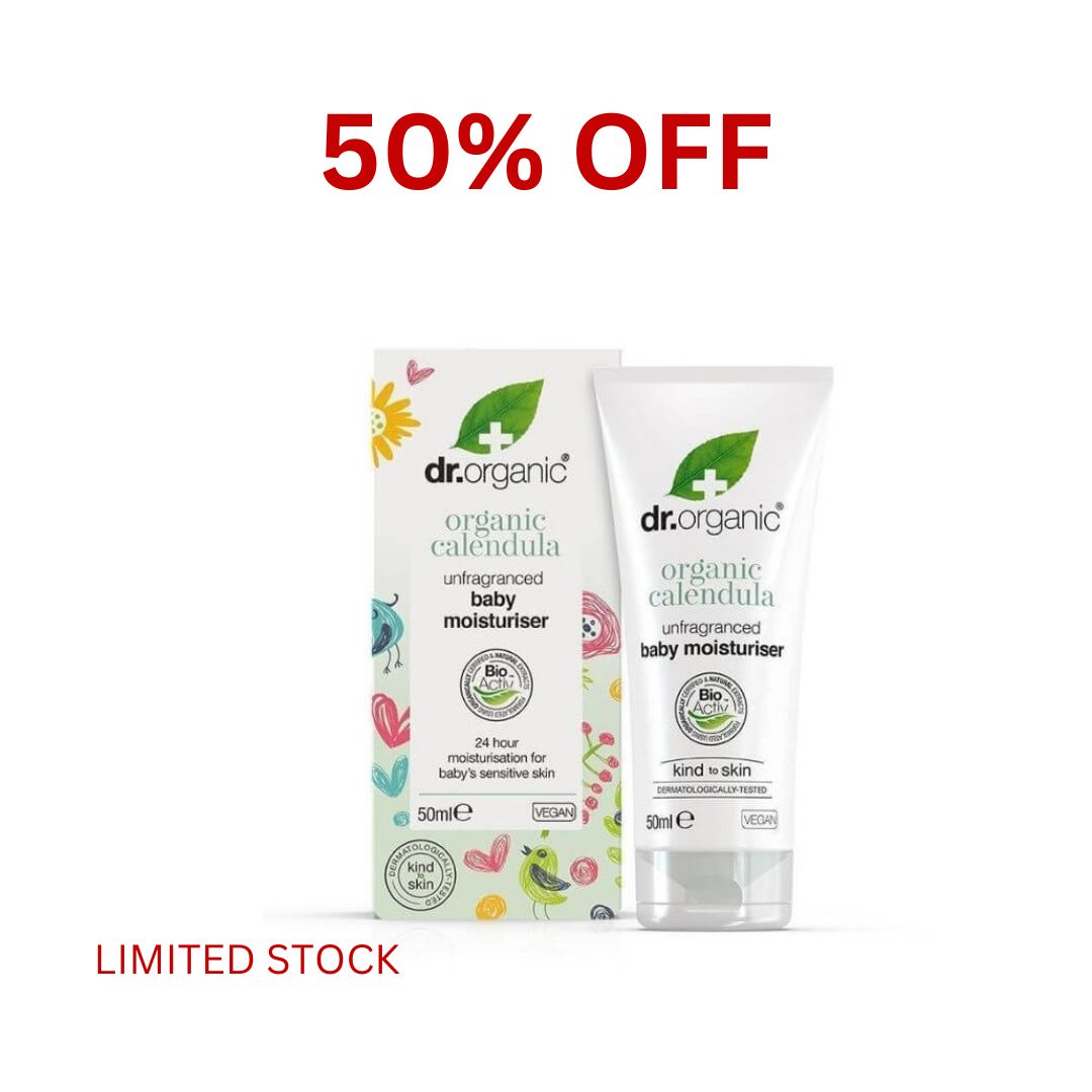 Dr Organic Calendula Unfragranced Baby Moisturiser 50ml