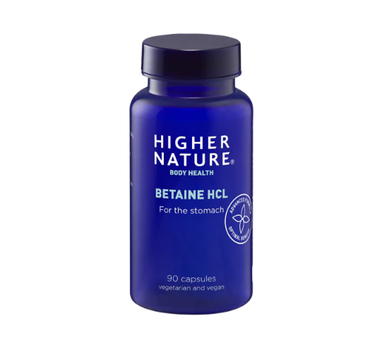 Higher Nature Betaine HCL 300mg 90s