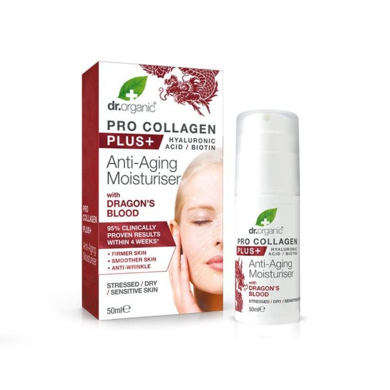 Dr Organic Pro Collagen + Anti-Aging Moisturiser With Dragon's Blood 50ml