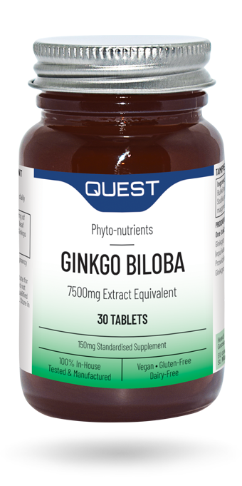 Quest Ginkgo Biloba 150mg 30's