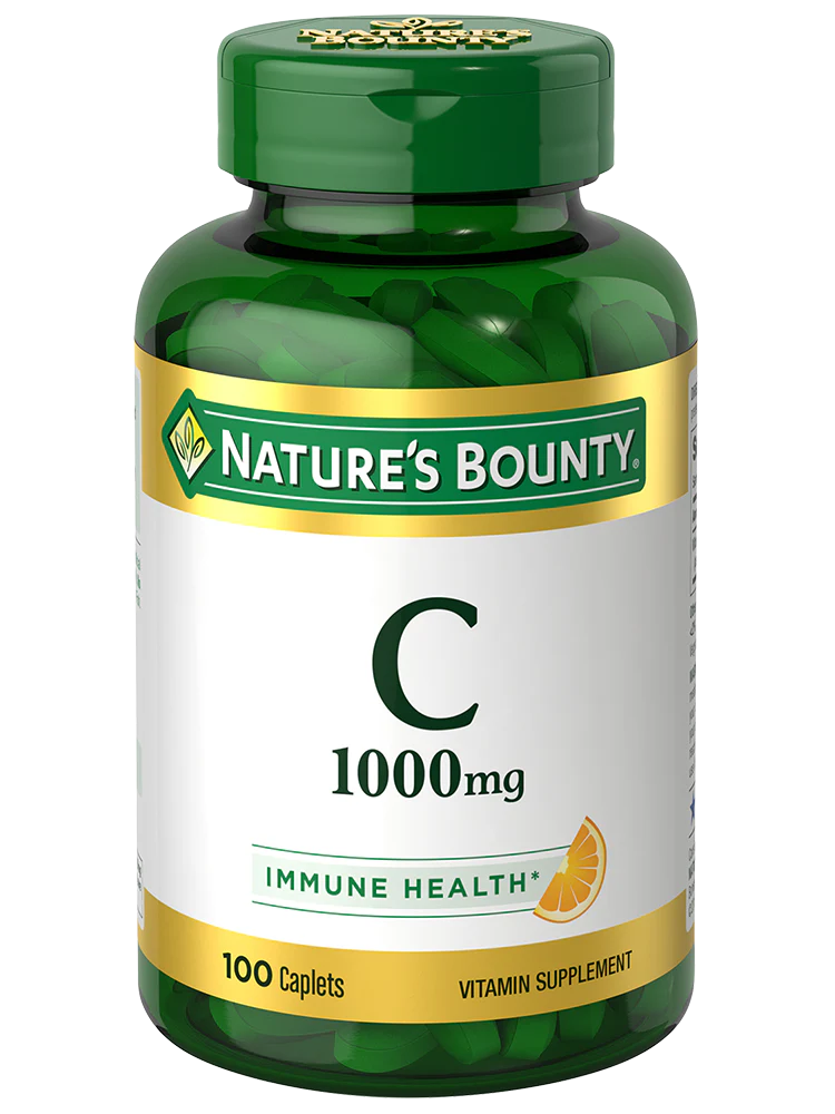 Nature's Bounty Vitamin C 1000mg Veg Caplets 100's