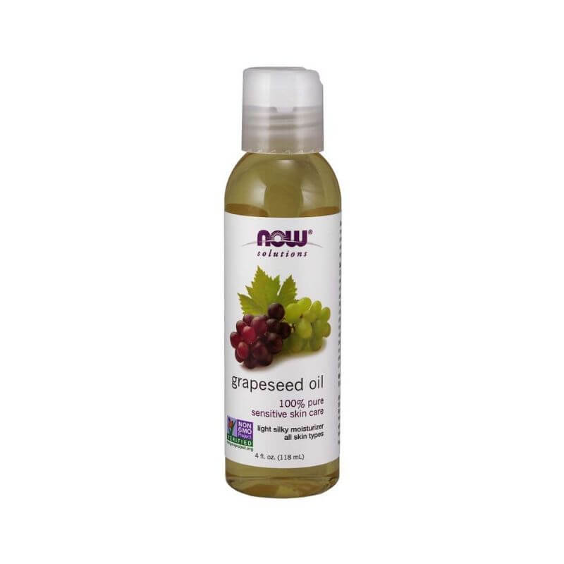 NOW Grapeseed Oil 100% Pure Moisturizing Oil 118ml