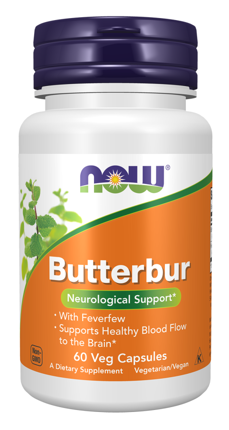 NOW Butterbur 75mg Vcaps 60's