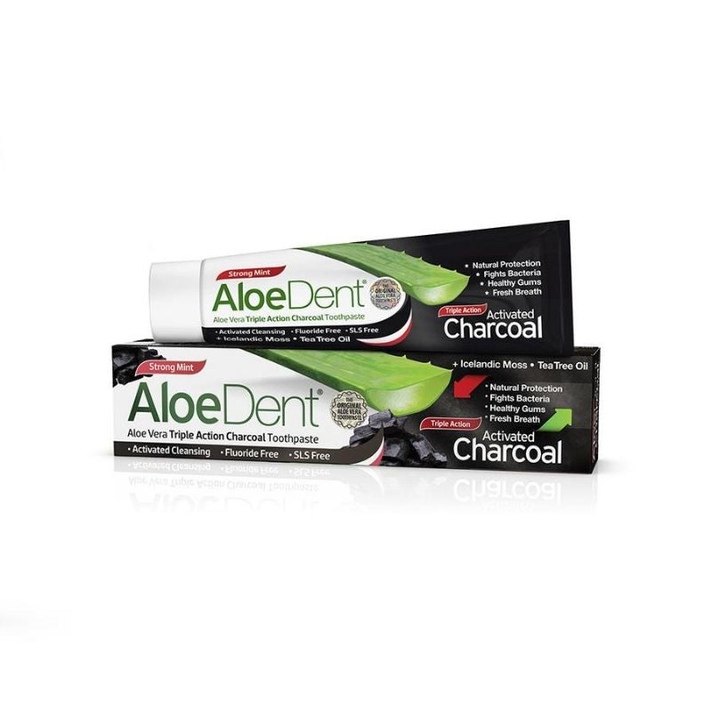 Optima Aloe Dent Charcoal Toothpaste 100ml
