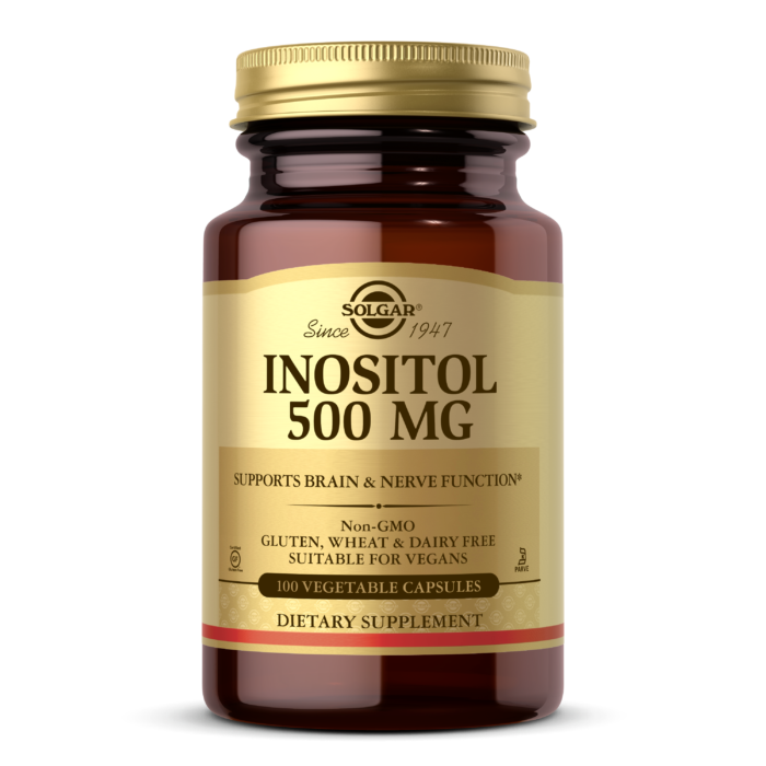 Solgar Inositol 500mg Caps 100's
