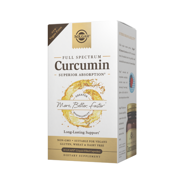 Solgar Curcumin Full Spectrum Caps 30's