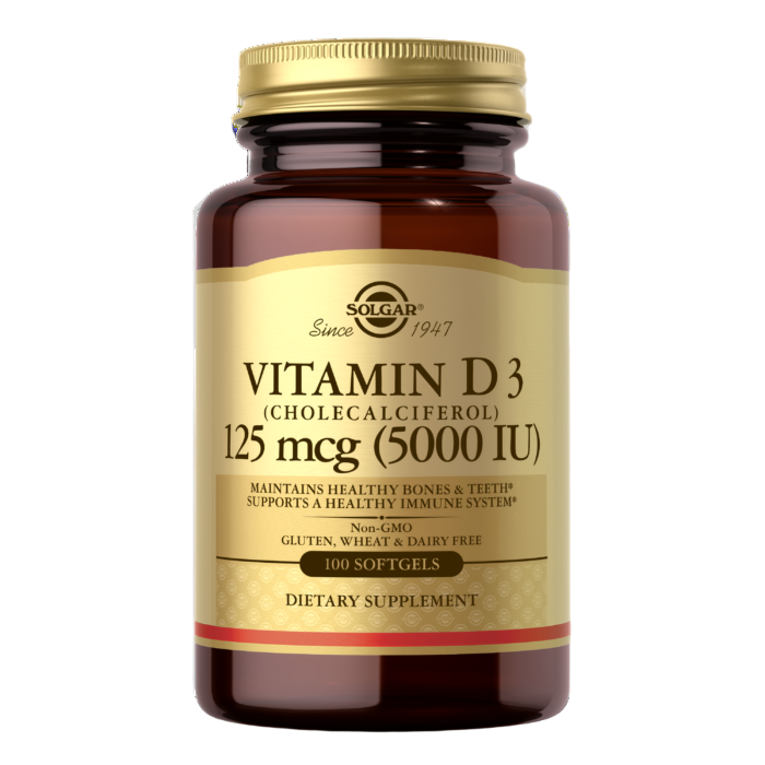 Solgar Vitamin D3 5000iu 100s