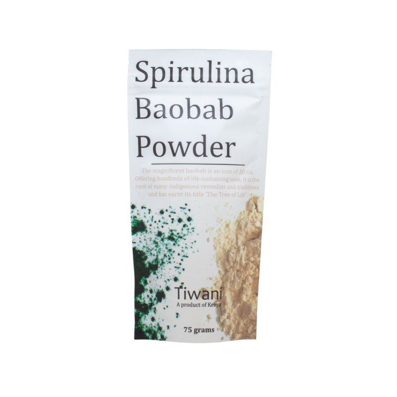 Tiwani Spirulina/Baobab Powder 75 grams
