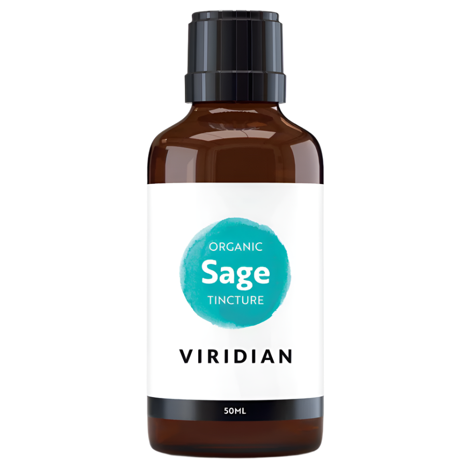 Viridian Organic Sage Tincture 50ml