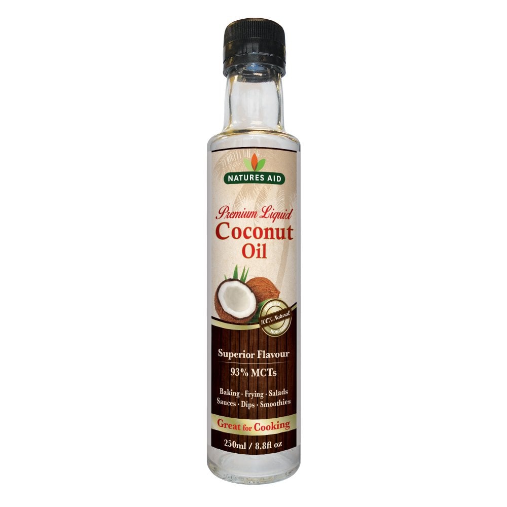 Nature's Aid MCT Premium 100% Coconut Oil 1200mg Capsules 120's
