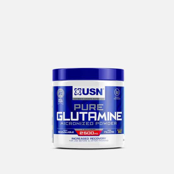 USN Pure Glutamine Micronized Powder | 200g – 80 Servings | Unflavoured | L-Glutamine per Serving | Pure Free-Form Amino Acid | Post-Workout Muscle Recovery & Immune Support for Men & Women