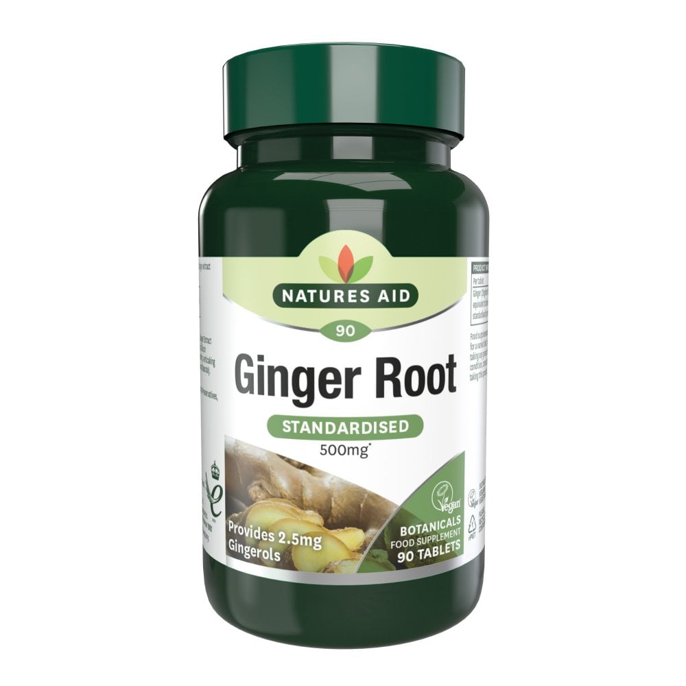 Nature's Aid Ginger, Turmeric and Bromelain (Vegan)-60's