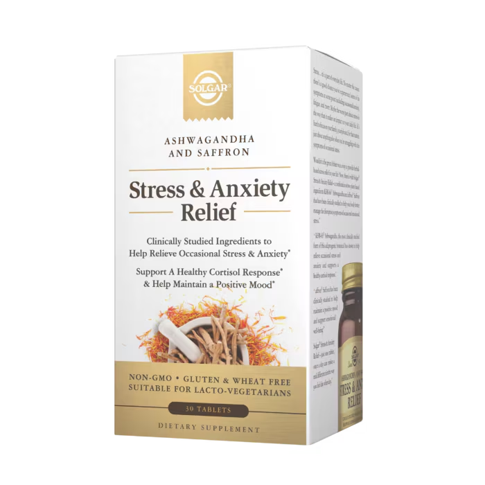 Solgar Stress & Anxiety Relief Tablets 30's