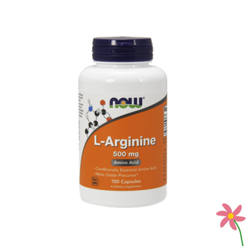NOW L-Arginine 500mg 100s