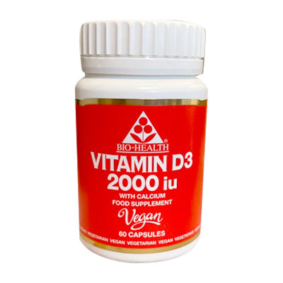 Bio-Health Vitamin D3 2000iu Vegan 60s
