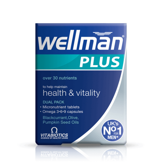 WELLMAN PLUS OMEGA -3,6,9 CAPSULES 28`S/28 TABLETS 56`S