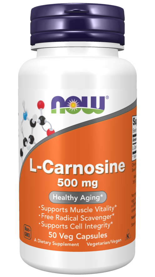 NOW L-Carnosine 500mg Caps 50's