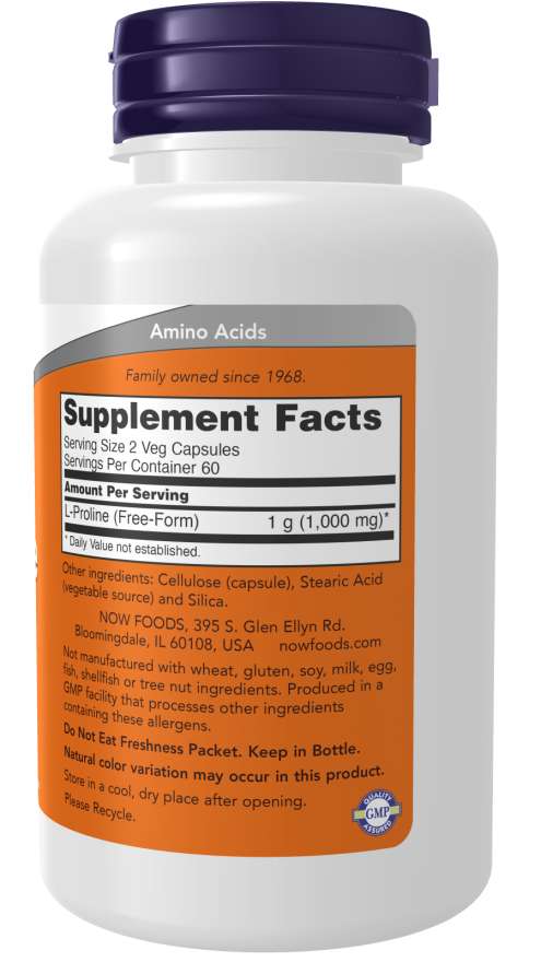 NOW L Proline 500mg 120s