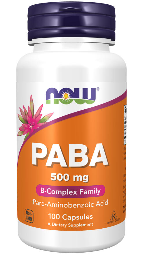 NOW PABA 500MG 100CAPS
