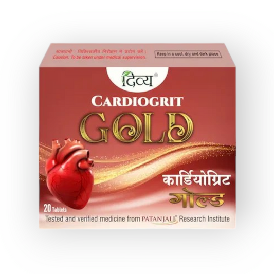 CARDIOGRIT Gold 20 Tablets-Supports Heart Health: Regular intake may help maintain healthy cholesterol levels and promote overall heart wellness.