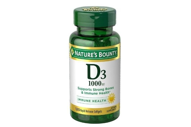 Nature's Bounty D3 25mcg (1000iu) Rapid Release Softgels 120's