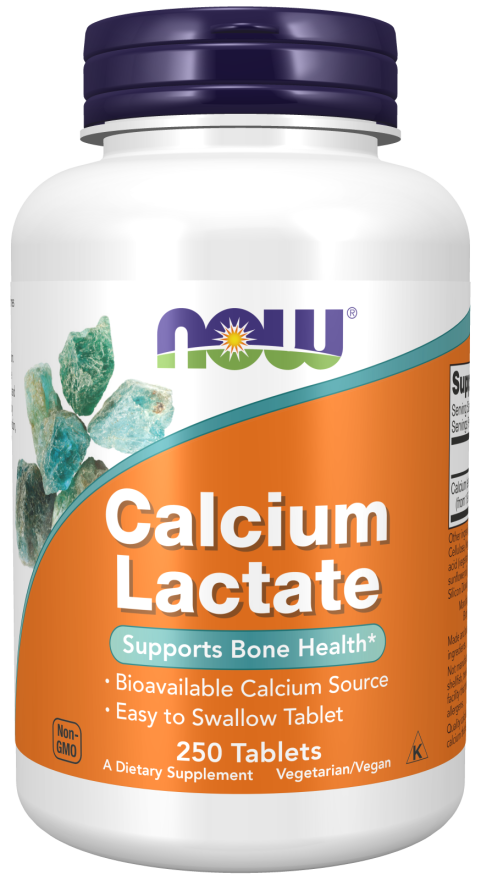 Now Calcium Lactate Tablets 250's