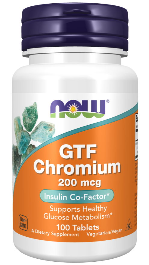 NOW GTF Chromium 200mcg 100s