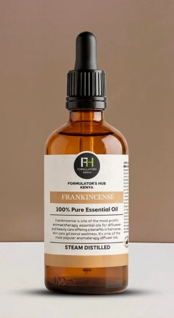 Formulators Hub Kenya – Frankincense Essential Oil 100ml-Skin Refresh • Scalp Care • Purifying Care • Cooling Sensation • Invigorating Aroma