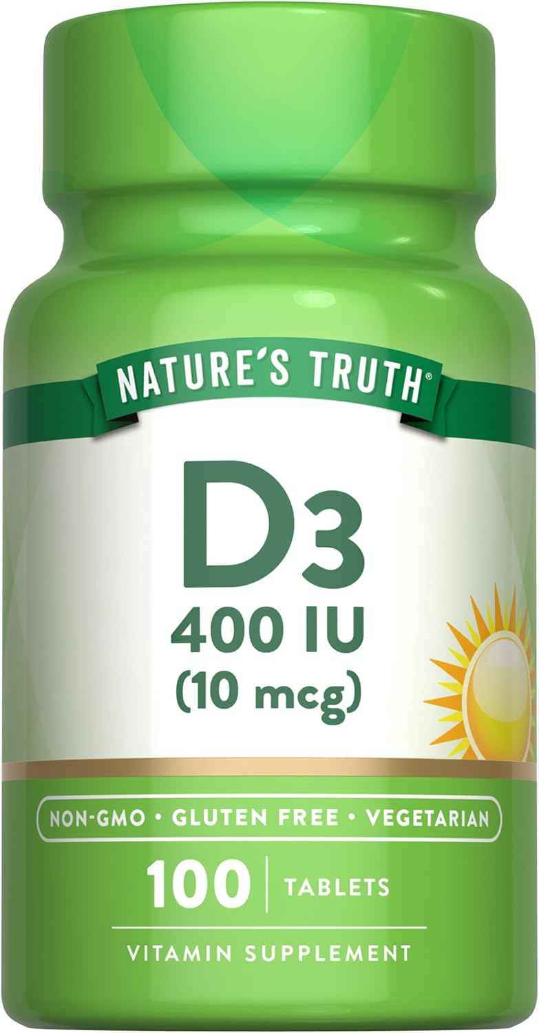 Nature's Truth Vitamin D3 - 5000IU(125mg)QR 130s softgets