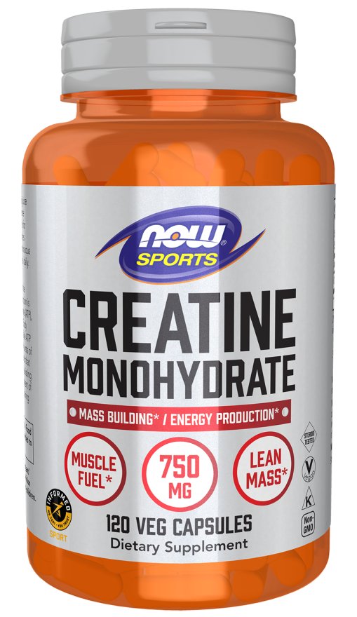NOW Creatine Monohydrate 750mg 120 Caps