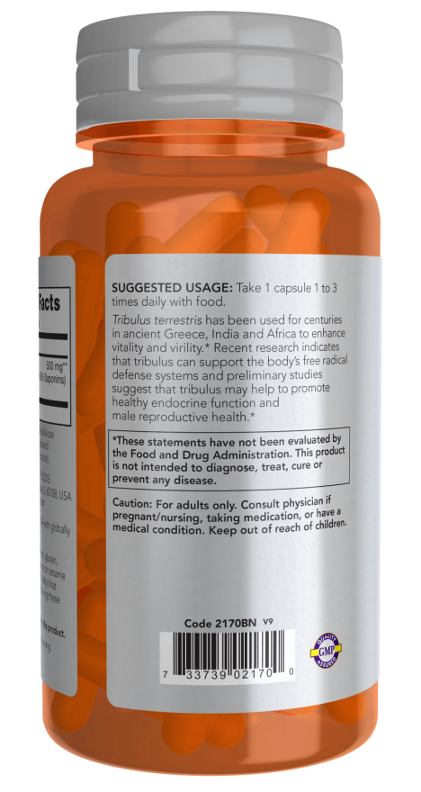 NOW Tribulus 500mg 100s