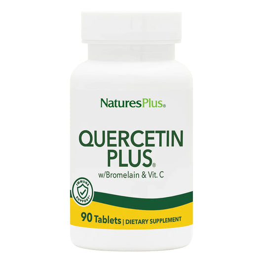 NaturesPlus Quercetin + Bromelain 60s