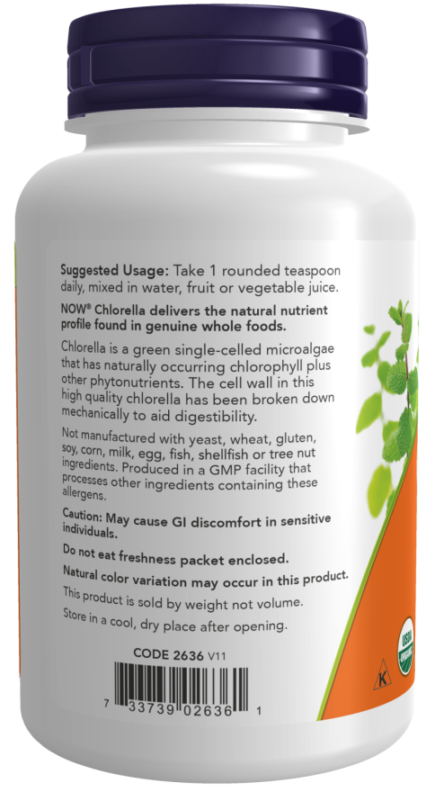 NOW Chlorella Powder