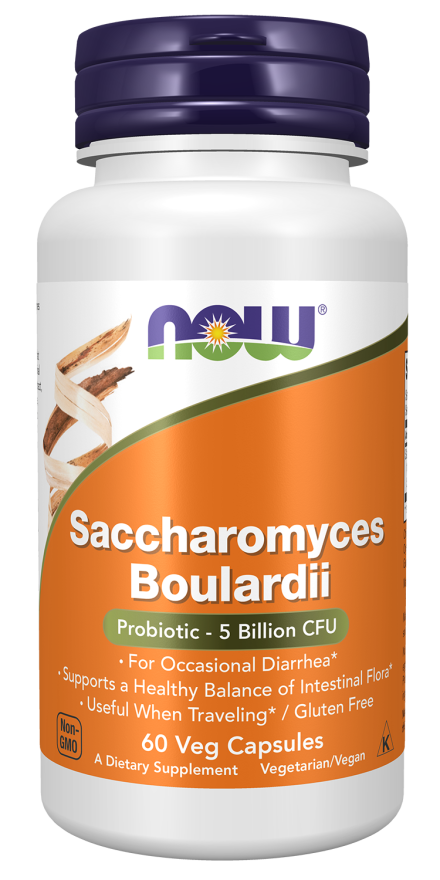 NOW Saccharomyces Boulardii Vcaps 60's