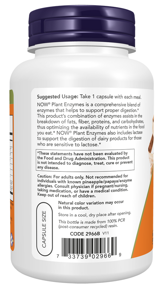 NOW Plant Enzymes 120s