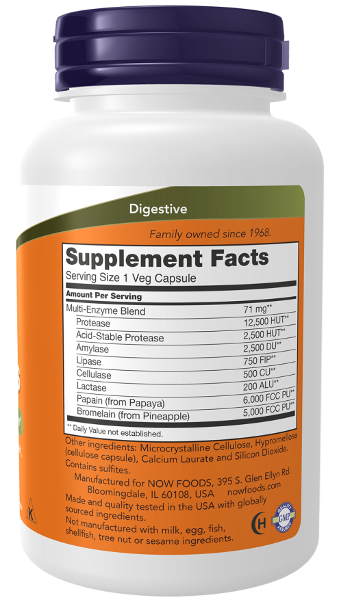 NOW Plant Enzymes 120s