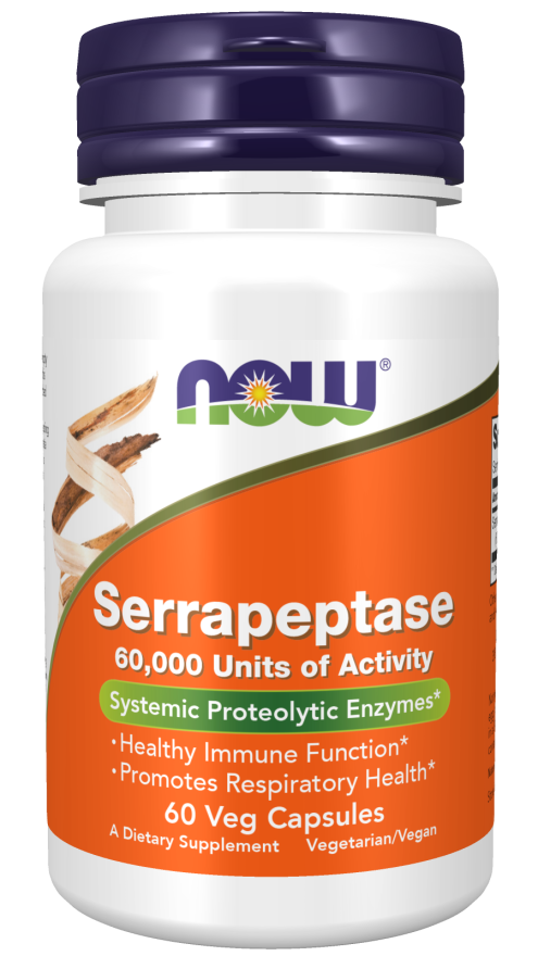 NOW Serrapeptase VCaps 60's