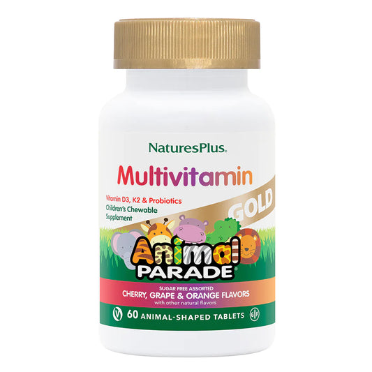 NaturesPlus Animal Parade Children's Multis Gold 60's