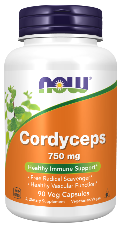 NOW Cordyceps 750mg 90s