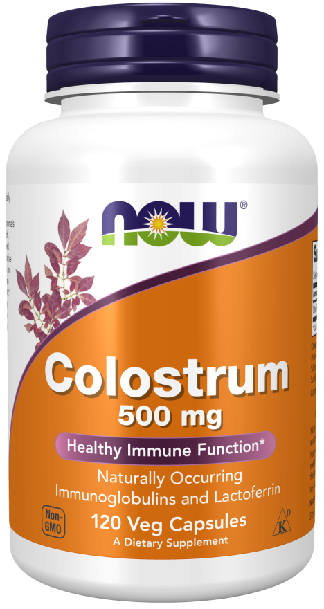 NOW Colostrum Caps 120's