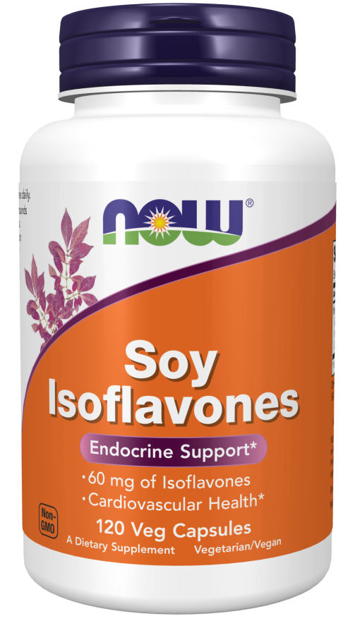 NOW Soy Isoflavones Vegicaps 120's