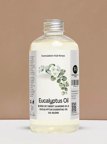 Formulators Hub Kenya – Eucalyptus Oil 500ml-Skin Refresh • Scalp Care • Purifying Care • Cooling Sensation • Invigorating Aroma