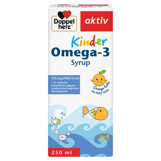 DOPPELHERZ KIDS  OMEGA-3 SYRUP 250ML